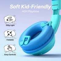Awei AT51 Kids Wireless Headset (Noise Cancellation,Safe,Comfy) thumbnail