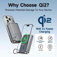 Awei Qi2 35W 10000mAh MagX 磁性充电宝 thumbnail